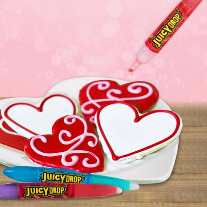 Juicy Drops Sour Gel Candy Pens 0.5oz (15g) Case of 24