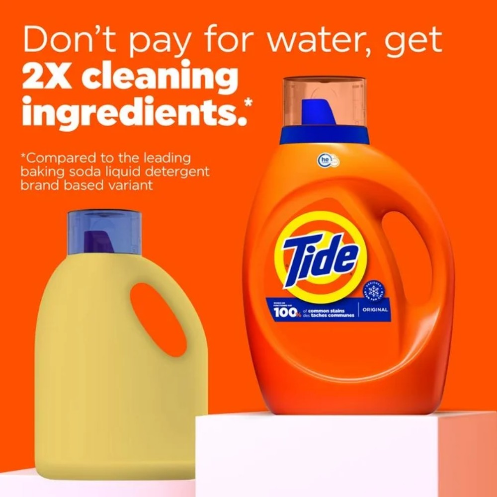 Tide Liquid Laundry Detergent Original 32 Loads 42oz (1.24L)