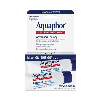 Aquaphor Healing Ointment Cream Skin Protectant 2pk 0.35oz (10g)