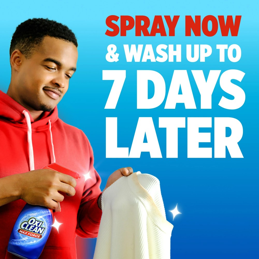 Oxiclean Max Force Laundry Stain Remover Spray 12oz (354ml)