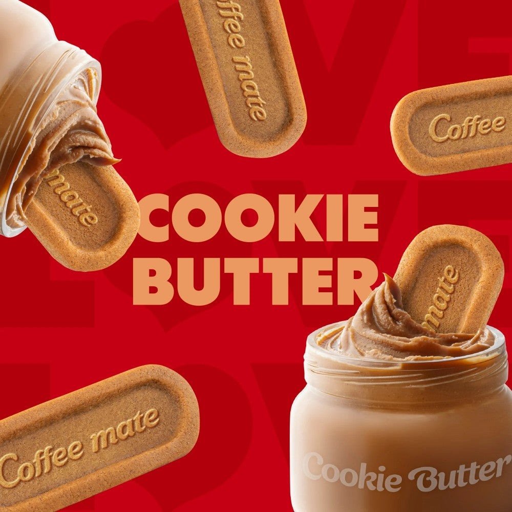 Coffee Mate Zero Sugar Cookie Butter Flavour Liquid Coffee Creamer 16oz (473ml)
