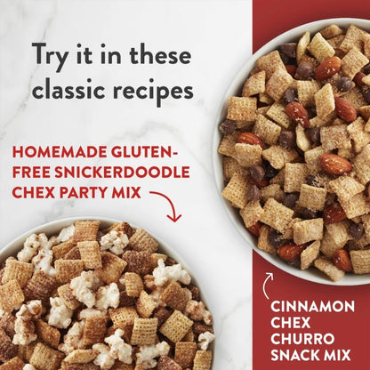 General Mills Chex Cinnamon Gluten Free Breakfast Cereal 12oz (340g)