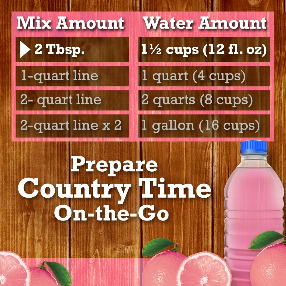 Country Time Pink Lemonade Naturally Flavored Powdered Drink Mix 82.5oz (2.33kg)