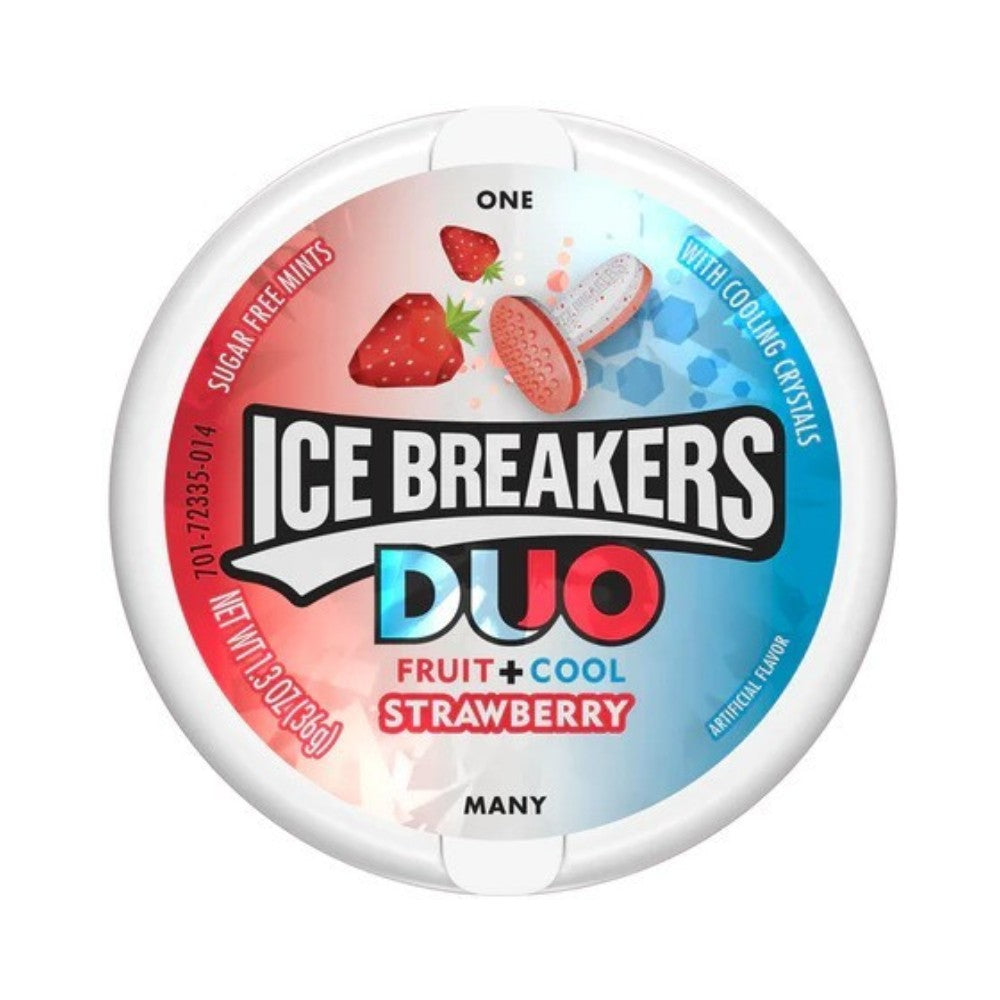 Ice Breakers Duo Strawberry Mints 36g