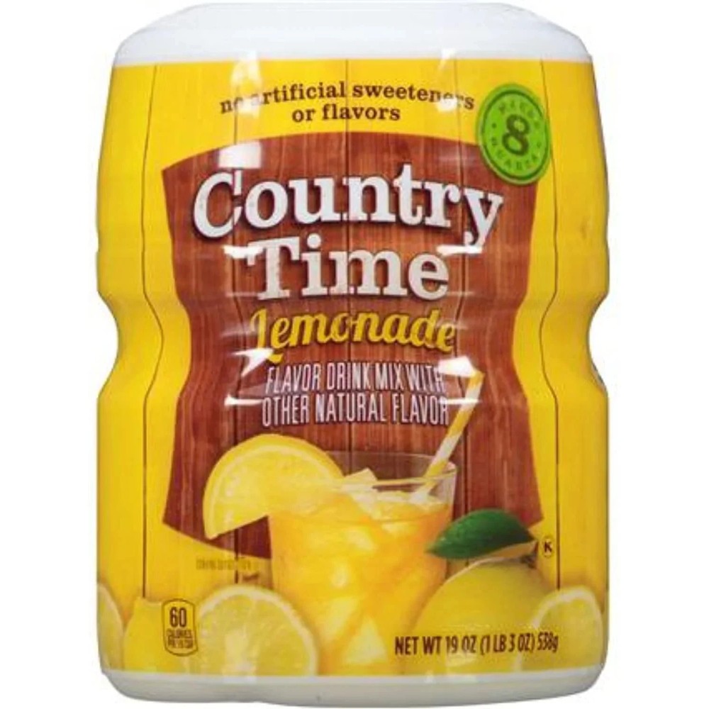 Country Time Drink Mix Variety Pack Lemonade and Pink Lemonade 538g (3 Pack)