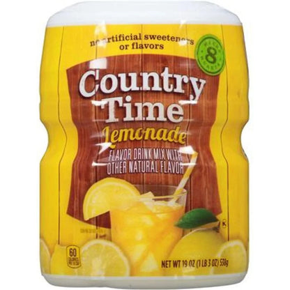Country Time Drink Mix Variety Pack Lemonade and Pink Lemonade 538g (3 Pack)