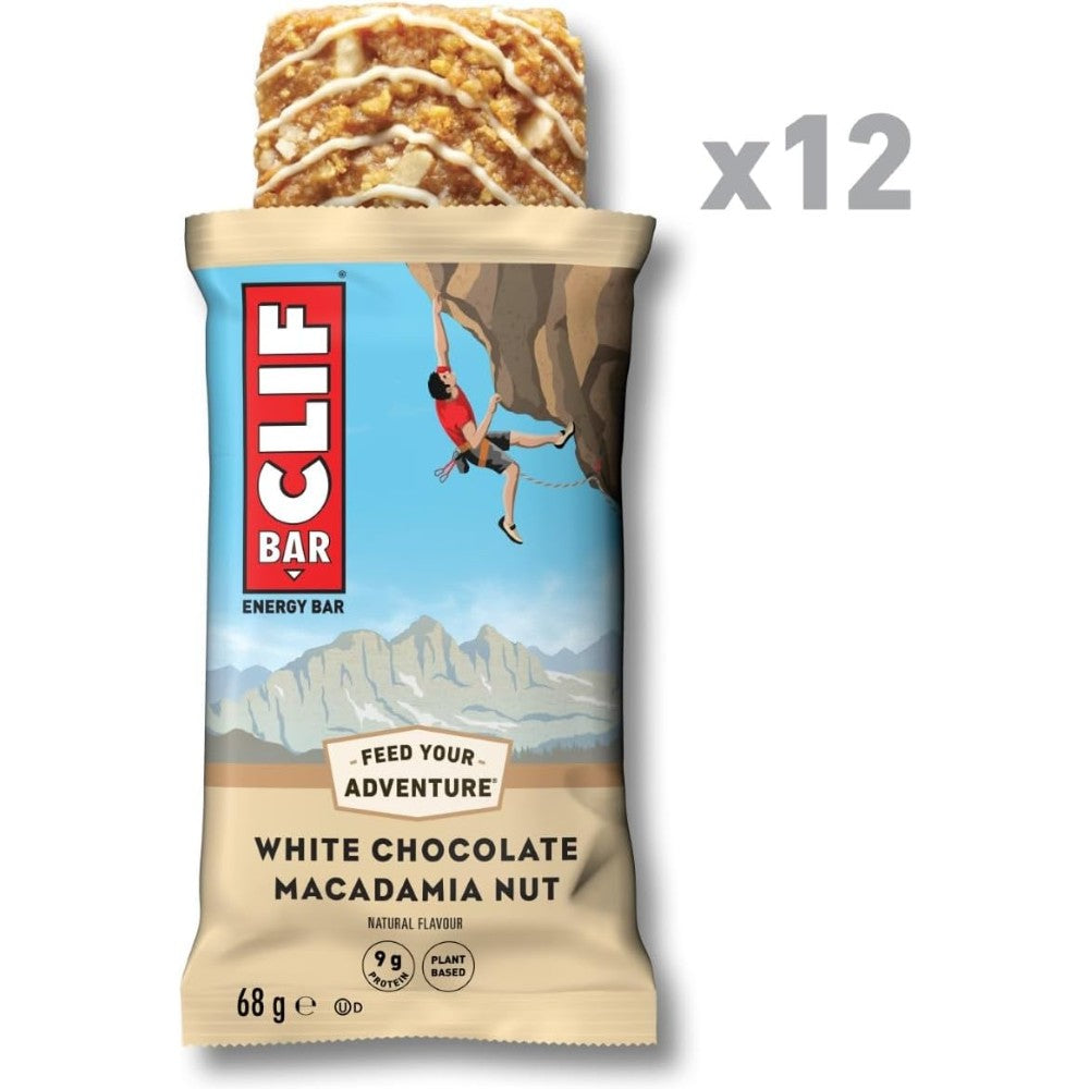 Clif Bar White Chocolate Macadamia Nut 68g Case of 12