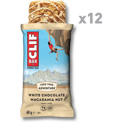 Clif Bar White Chocolate Macadamia Nut 68g Case of 12