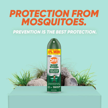 Off Deep Woods  Insect Repellent  Mosquito Protection up to 8 Hours 8oz (226g)