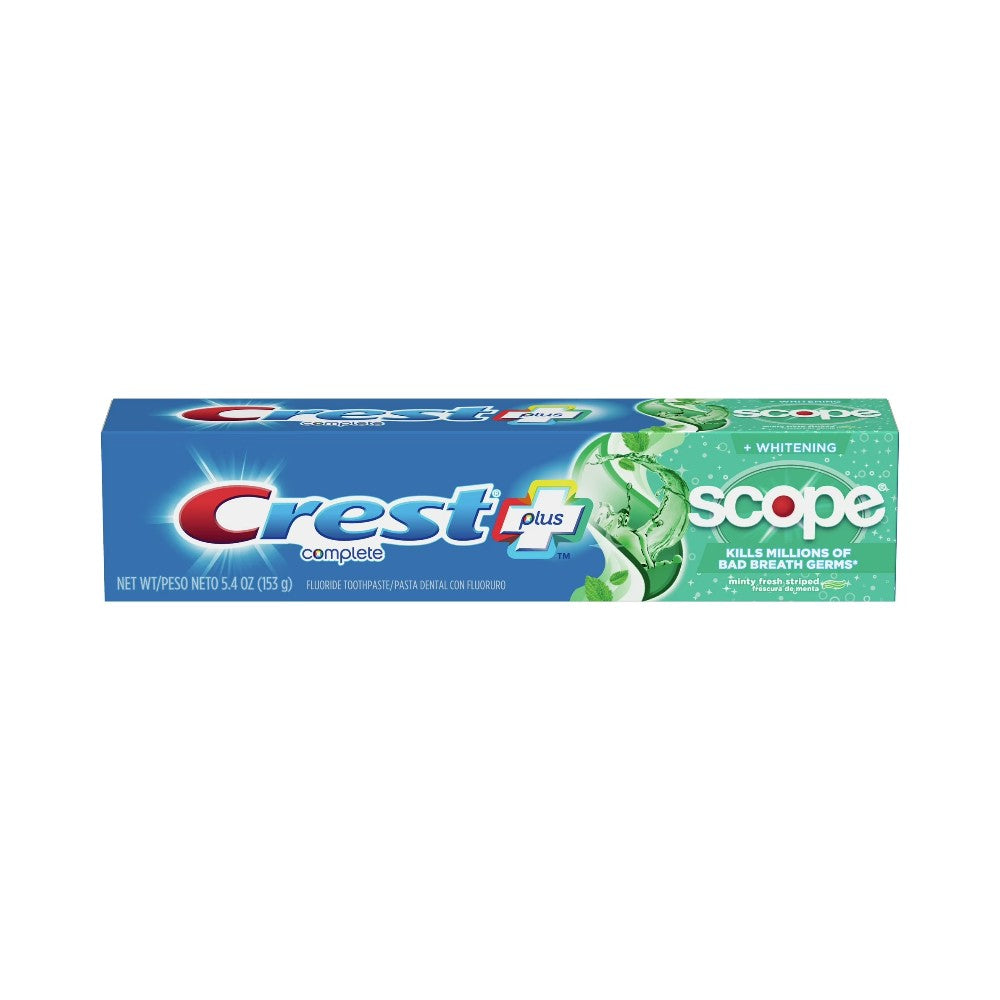 Crest Plus Complete Scope Minty Fresh Toothpaste 5.4oz (153g)