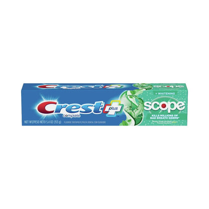 Crest Plus Complete Scope Minty Fresh Toothpaste 5.4oz (153g)