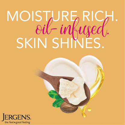 Jergens Moisturizer Shea Butter Hand and Body Lotion 16.8oz (496ml)
