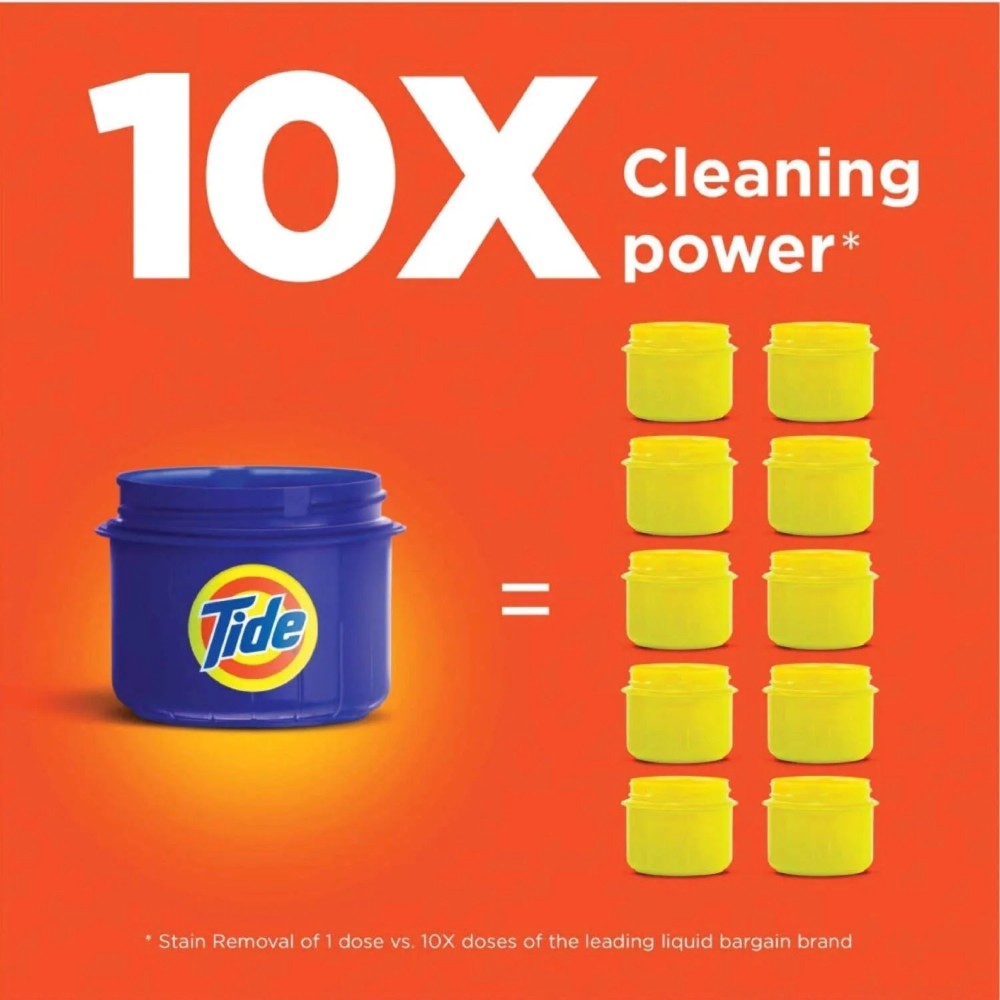 Tide Original Liquid Laudry Detergent 10oz 6w