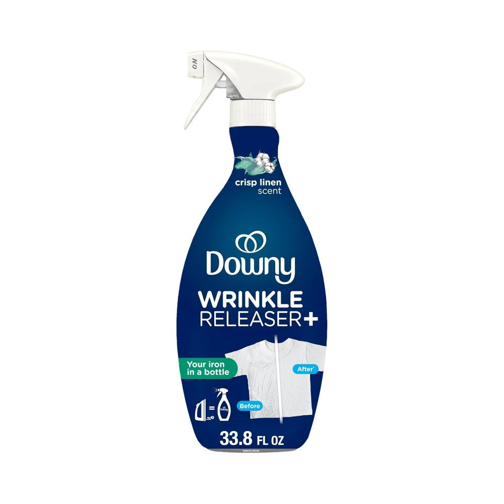 Downy Wrinkle Releaser Fabric Refresher Crisp Linen Scent 33.8oz (1L)