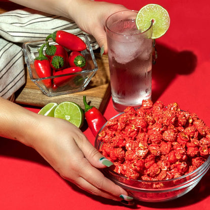 Popcornopolis Fuego Takis Hot Chili Pepper & Lime Popcorn 2oz (57g)