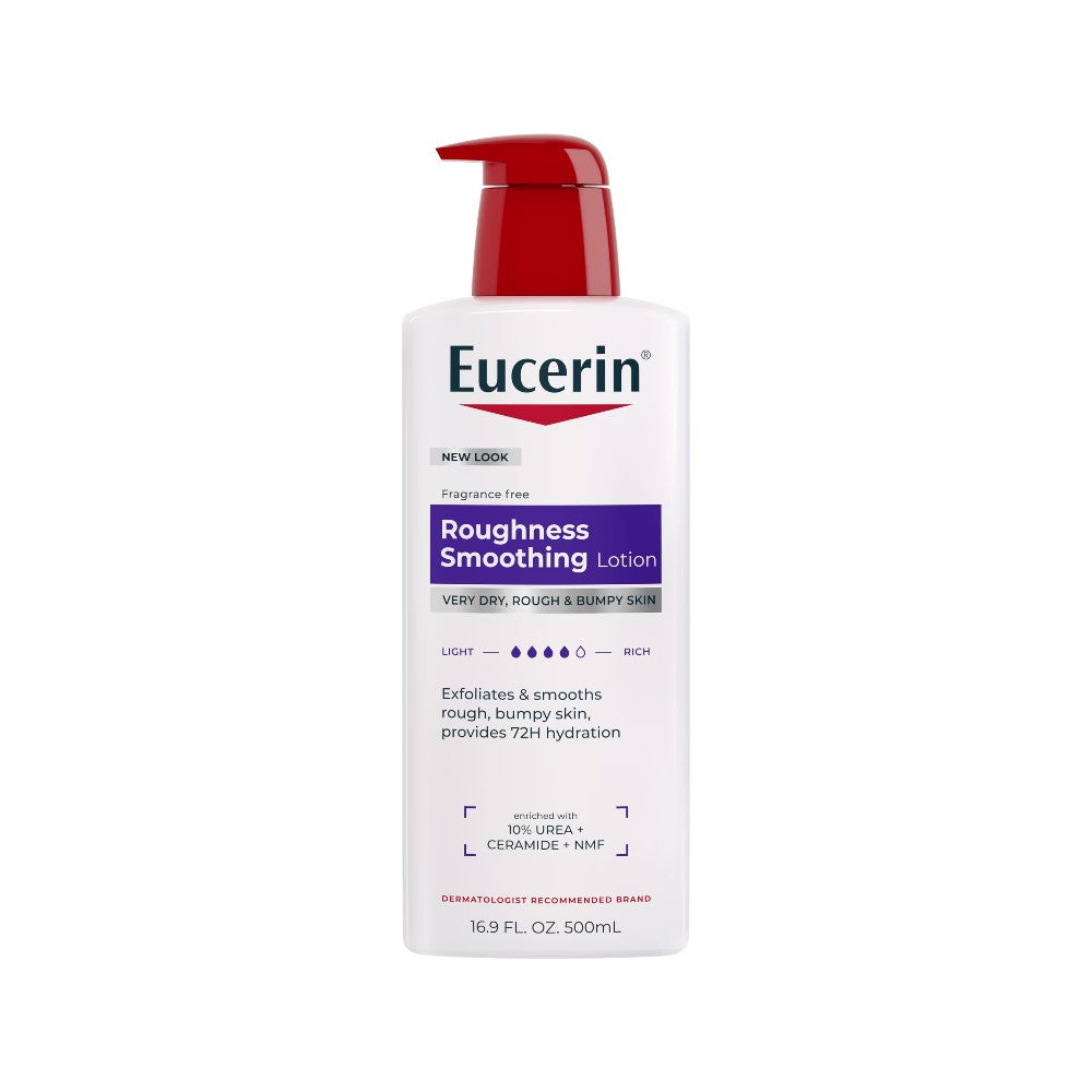 Eucerin Roughness Relief Body Lotion for Rough & Bumpy Skin 16.9oz (500ml)