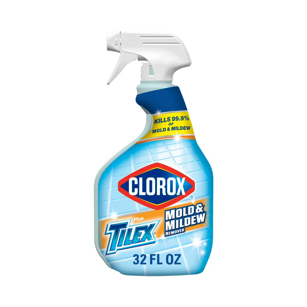 Clorox Plus Tilex Mold and Mildew Remover Bathroom and Shower Cleaner Spray 32oz (946ml)