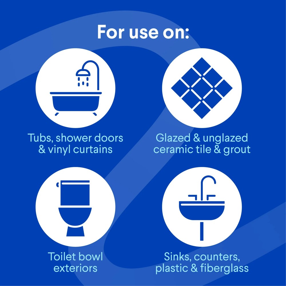 Clorox Plus Tilex Mold and Mildew Remover Bathroom and Shower Cleaner Spray 32oz (946ml)