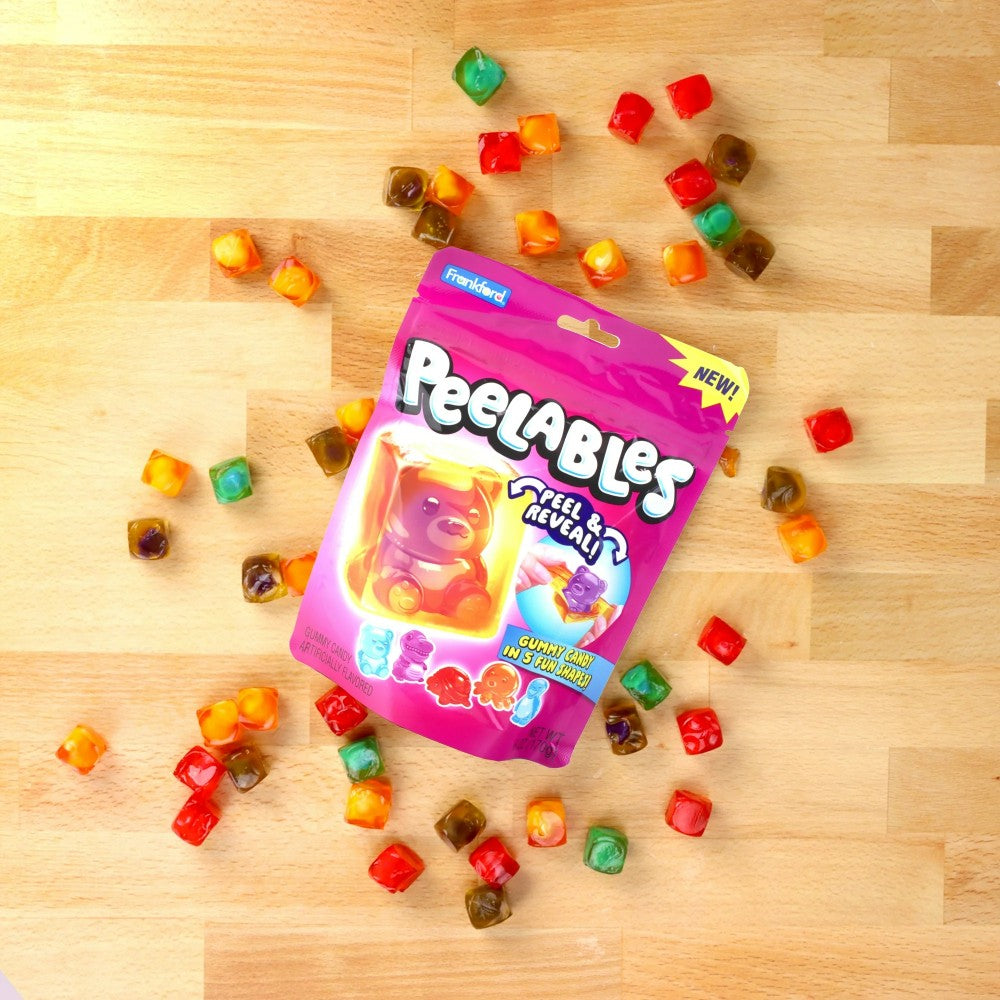 Frankford Peelables Assorted Animal Gummy Candy Bag 4.25oz (120g)