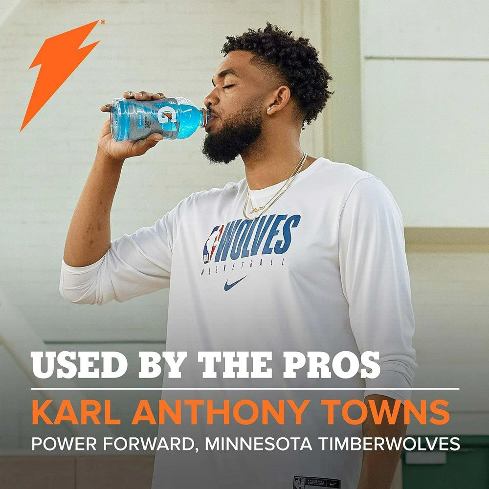 Gatorade Frost Thirst Quencher Riptide Rush Sports Drinks 20oz (591ml)
