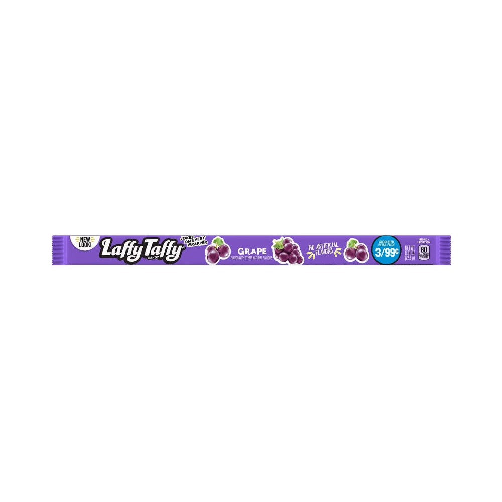 Laffy Taffy Grape Rope Chewy Candy 0.81oz (22.9g)