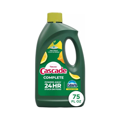 Cascade Complete All-in-1 Dishwasher Detergent Gel 75oz (2.12kg)