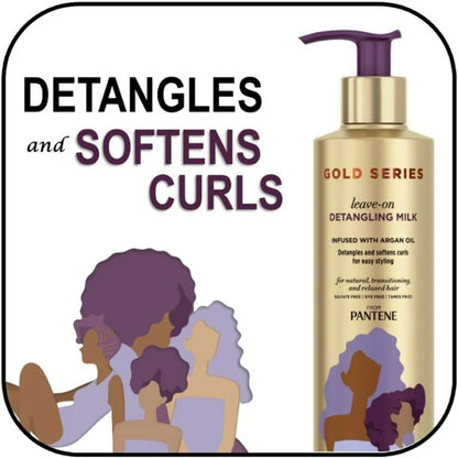 Pantene Gold Series Leave-In Detangling Milk 7.6oz (225ml)
