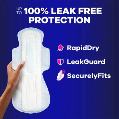 Always Extra Heavy Overnight Maxi Pads with Flexi-Wings Sze 5 20's