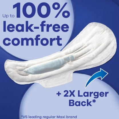 Always Extra Heavy Overnight Maxi Pads with Flexi-Wings Sze 5 20's