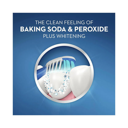 Crest Plus Baking Soda & Peroxide Whitening Fresh Mint Toothpaste 8.2oz (232g)
