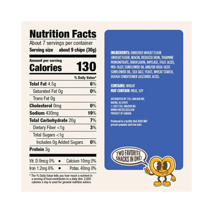 Pretzelized Pretzel Pita Chips Sea Salt 7oz (198g)