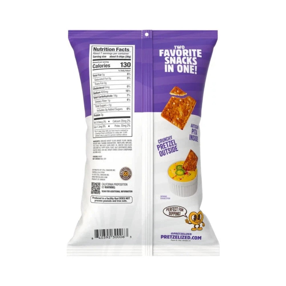 Pretzelized Pretzel Pita Chips Everything 7oz (198g)