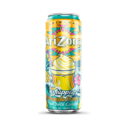 Arizona Whipped Pineapple With Orange Fruit Juice 22oz (650ml)