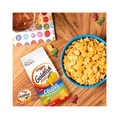 Pep Farm Goldfish Colours Cheddar Crackers 6.6oz (187g)