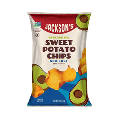 Jackson's Avocado Oil Sweet Potato Chips Sea Salt 5oz (142g)