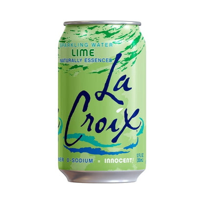La Croix Sparkling Water Lime 355ml