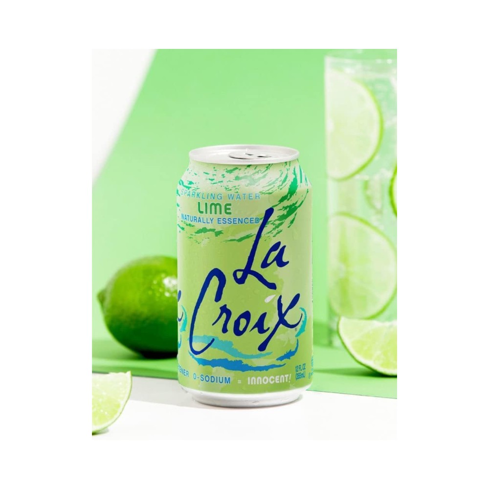 La Croix Sparkling Water Lime 355ml