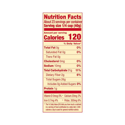 Sunmaid California Sun Dried Raisins Bag 32oz (907g)