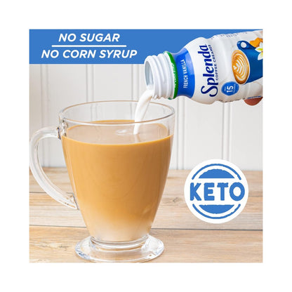 Splenda Coffee Creamer French Vanilla No Sugar 8oz (237ml)