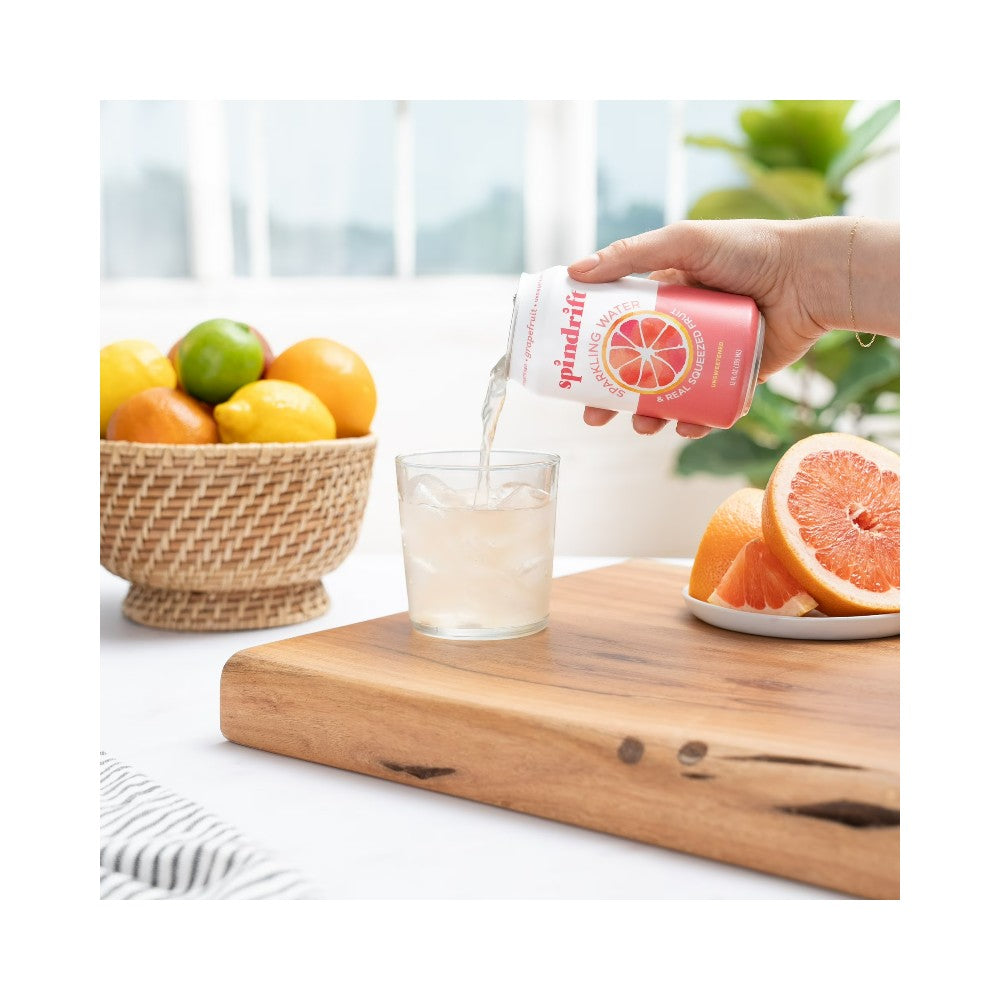 Spindrift Grapefruit Flavoured Sparkling Water 12oz (355ml)