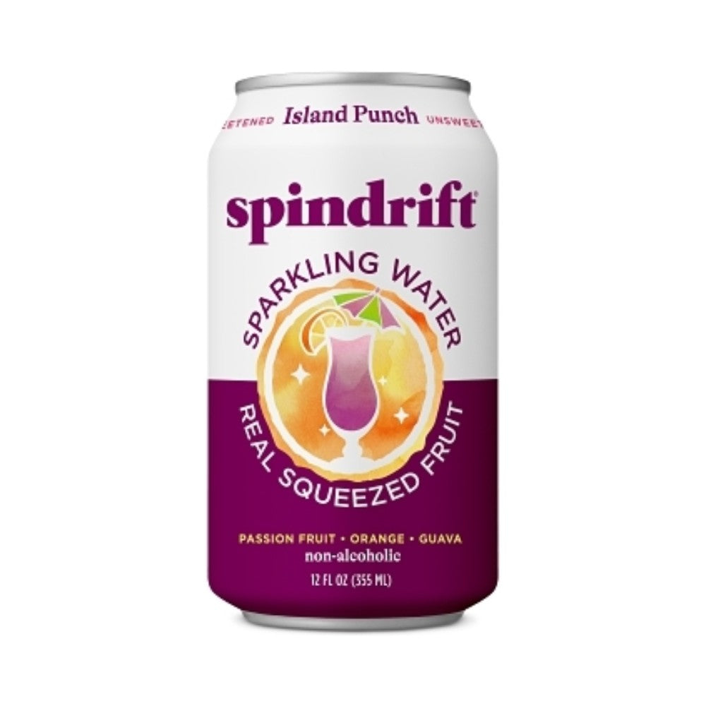 Spindrift Island Punch Flavoured Sparkling Water 12oz (355ml)