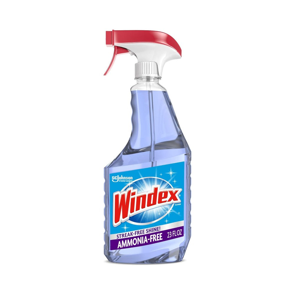 Windex Crystal Rain Glass Cleaner Spray 23oz (680ml) - Ammonia-Free
