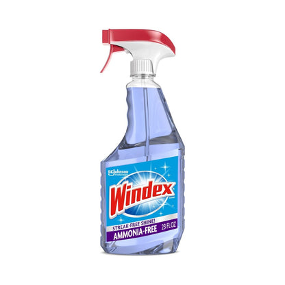 Windex Crystal Rain Glass Cleaner Spray 23oz (680ml) - Ammonia-Free