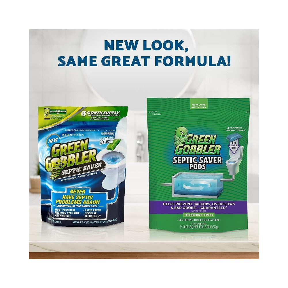 Green Gobbler Septic Saver (6 Count)