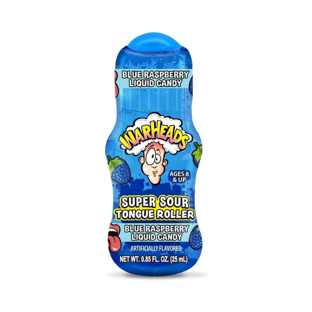 Warheads Super Sour Tongue Roller 0.85oz (25ml) Case of 12