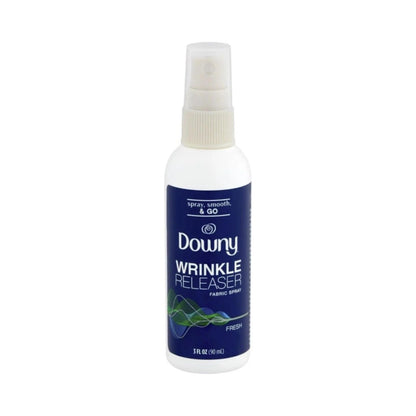 Downy Wrinkle Releaser and Refresher Fabric Spray Fresh Scent I Travel Size 3oz (90ml)