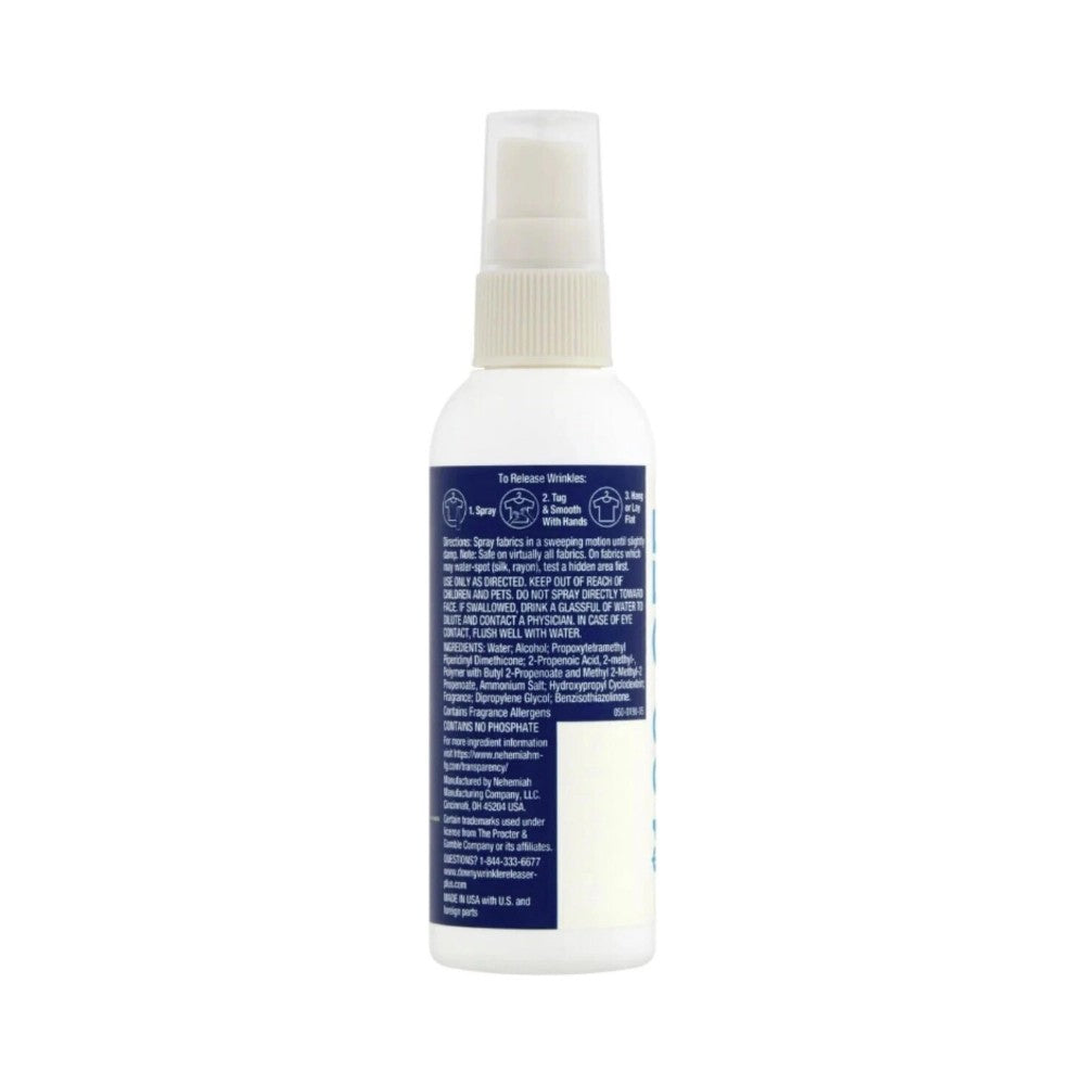 Downy Wrinkle Releaser and Refresher Fabric Spray Fresh Scent I Travel Size 3oz (90ml)