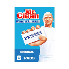 Mr. Clean Magic Eraser Original Cleaning Pads with Durafoam - 6 Pads