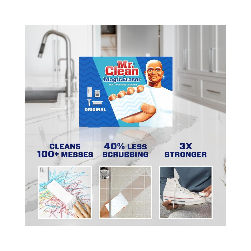 Mr. Clean Magic Eraser Original Cleaning Pads with Durafoam - 6 Pads