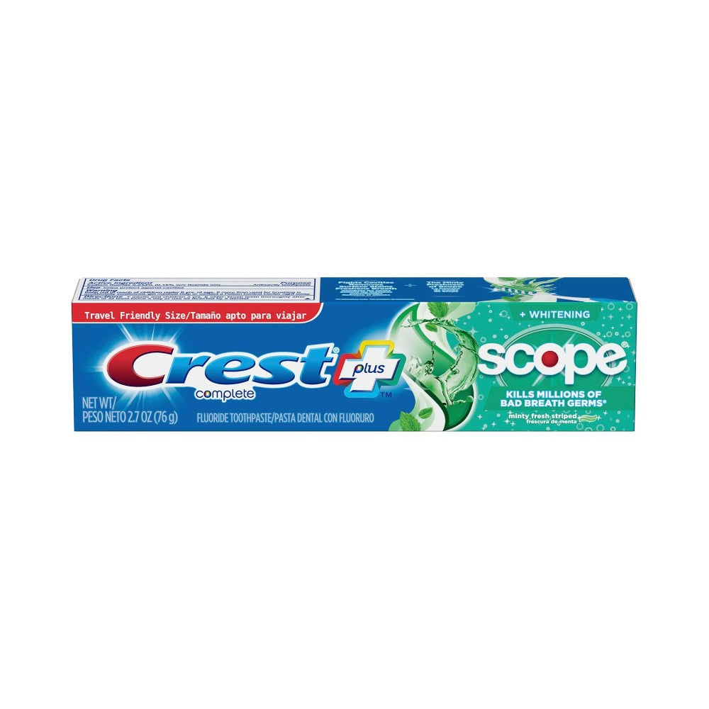 Crest Plus Complete Scope Minty Fresh Toothpaste 2.7oz (76.5g)